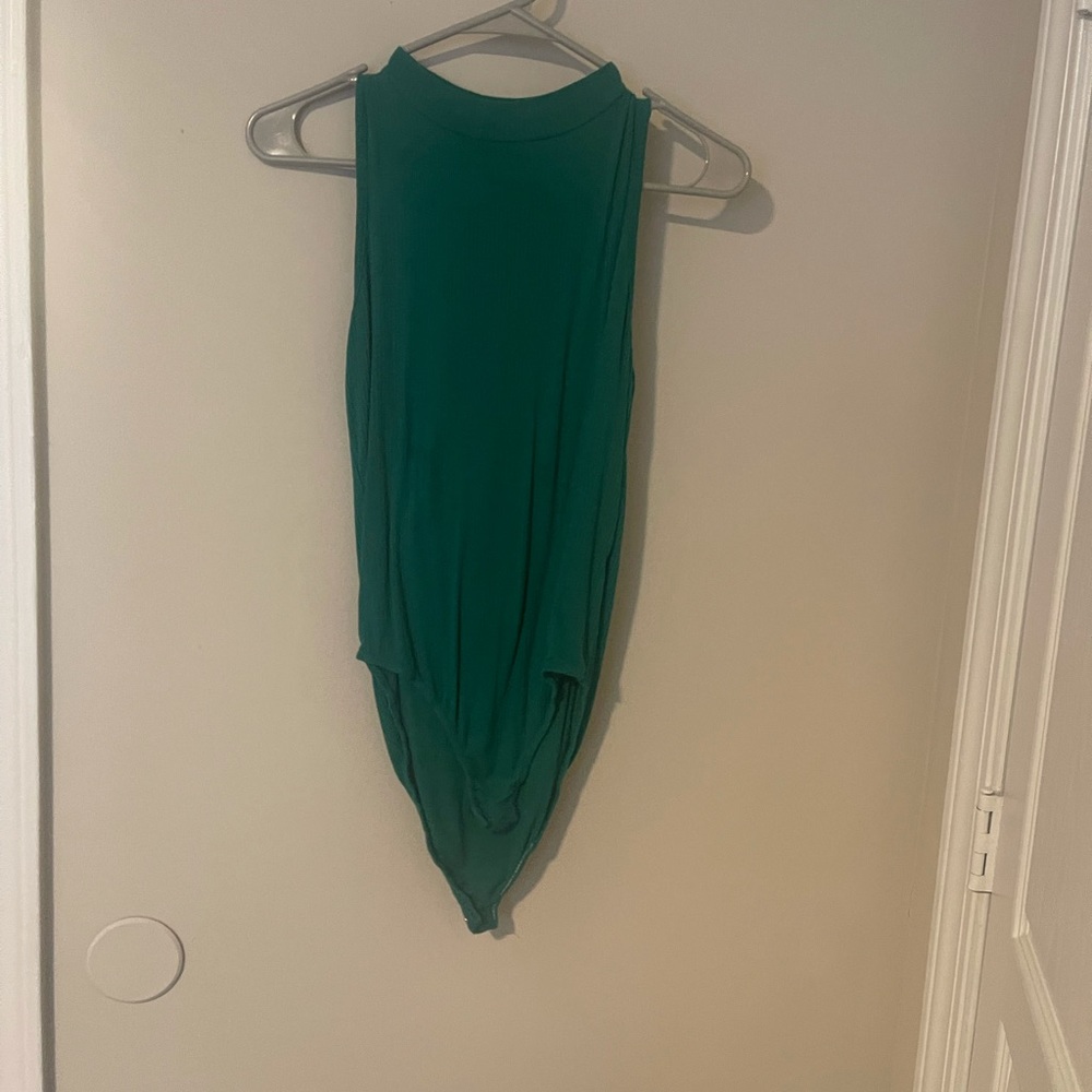 GREEN BODYSUIT